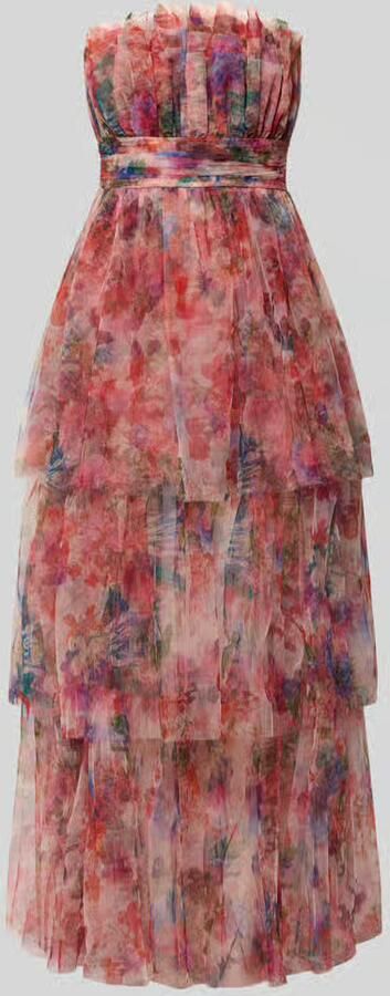 Lace & Beads maxi-jurk in off-shoulder-look met tailleband - Foto 2