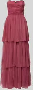 Lace & Beads regular fit avondjurk met ruches