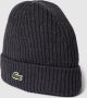 Lacoste muts antraciet Rb0001-23 EL6 Zwart Heren - Thumbnail 1