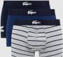 Lacoste 3-Pack Stretch Katoenen Boxershorts Slip Multicolor Heren - Thumbnail 1
