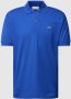 Lacoste Heren Polo T-Shirt met Regular Fit voor Herfst Winter Blue Heren - Thumbnail 1