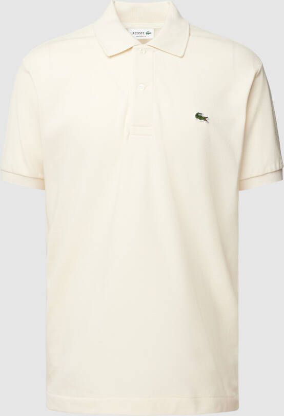 Lacoste Klassiek Crèmekleurig Polo Shirt voor Heren Beige Heren