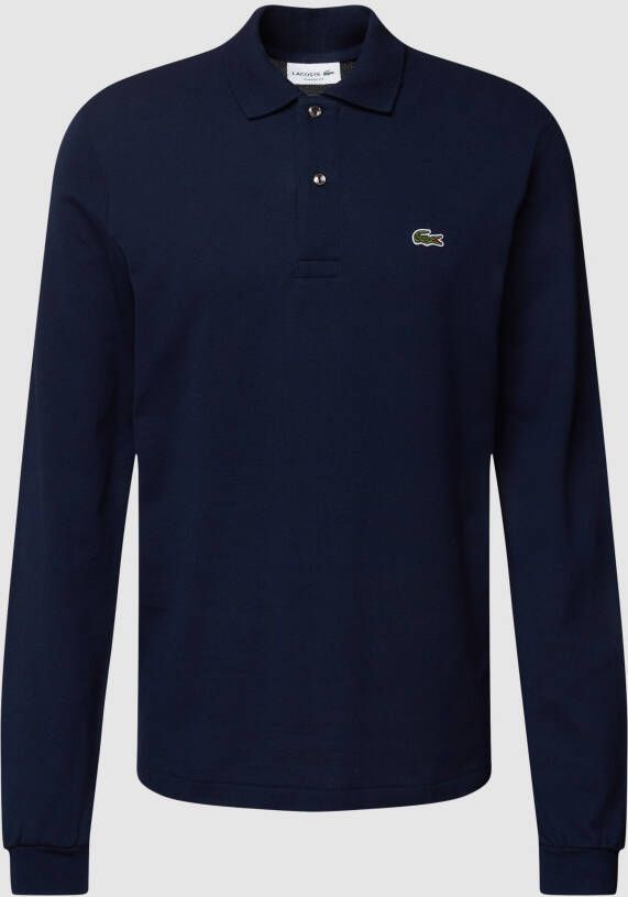 Lacoste Classic fit poloshirt met labeldetail model 'POLO LANGARM'