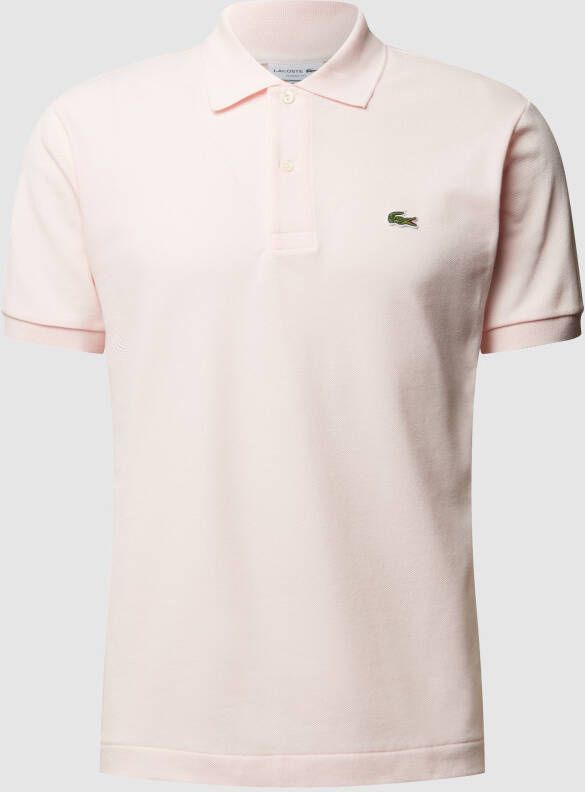 Lacoste Classic fit poloshirt van piqué met geborduurd logo