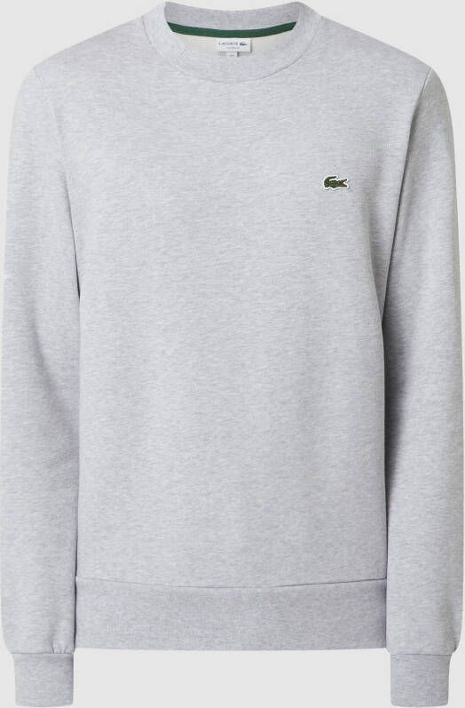 Lacoste Classic fit sweatshirt met logo