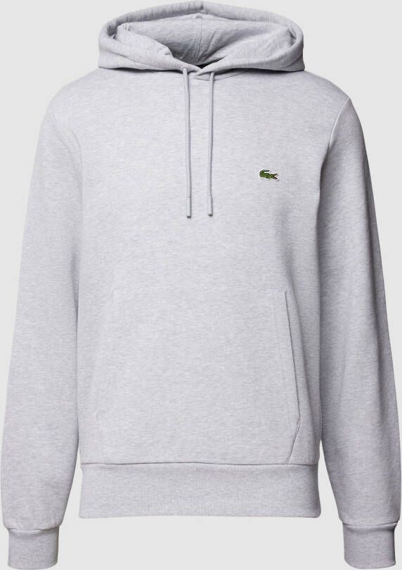 Lacoste Hoodie met labeldetail