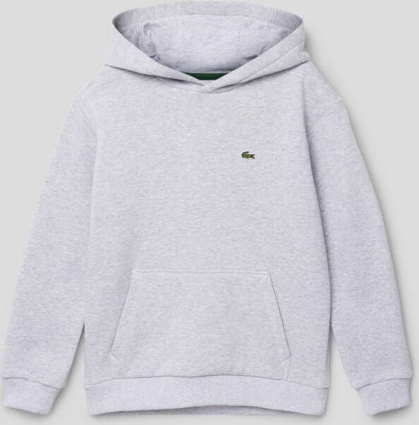 Lacoste Hoodie met labelpatch