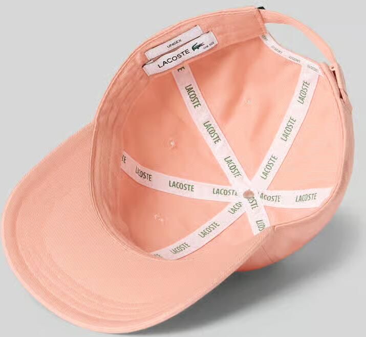 Lacoste Baseballpet van puur katoen