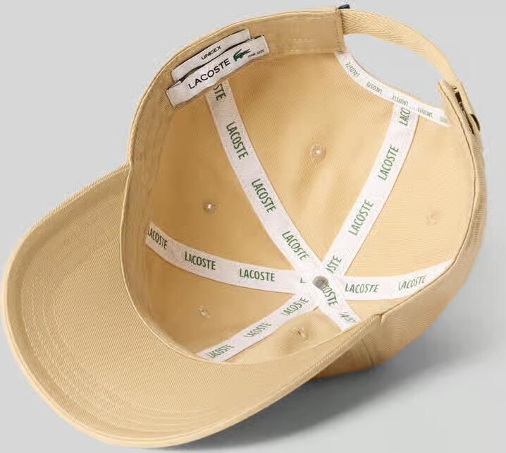 Lacoste Baseballpet van puur katoen