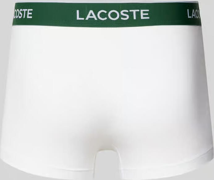 Lacoste Boxershort met elastische band in een set van 3 stuks
