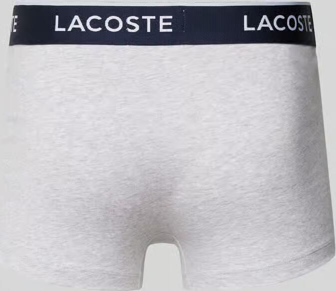 Lacoste Boxershort met elastische band in een set van 3 stuks