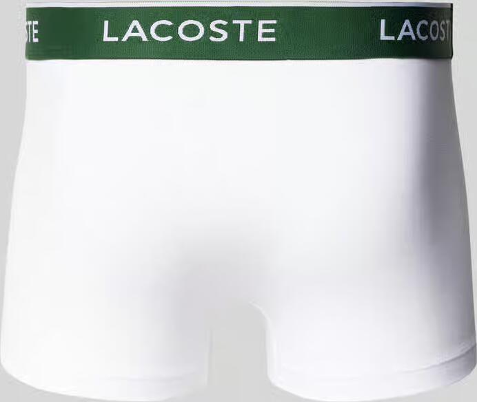 Lacoste Boxershort met elastische band in een set van 3 stuks