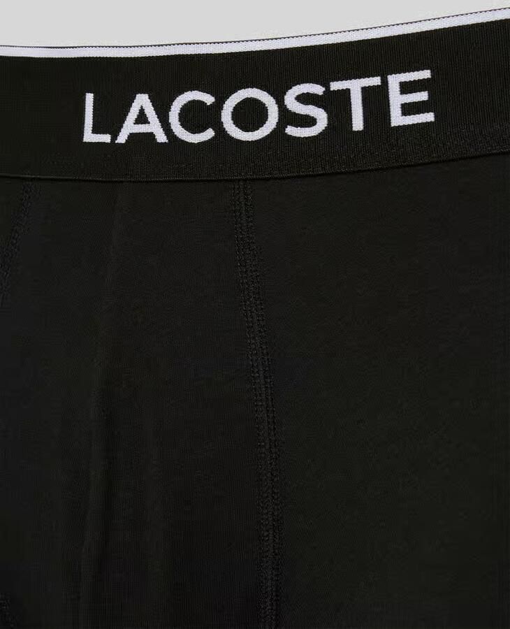 Lacoste Boxershort met elastische band met label in een set van 3 stuks - Foto 2