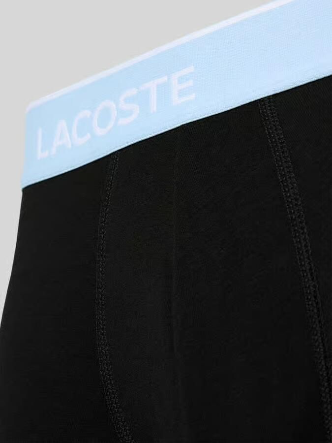 Lacoste Boxershort van katoenmix in set van 3 - Foto 2