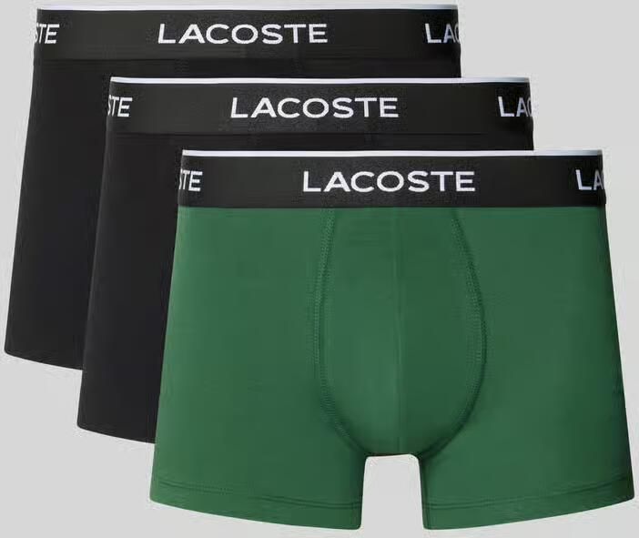 Lacoste Boxershort van katoenmix in set van 3 - Foto 2