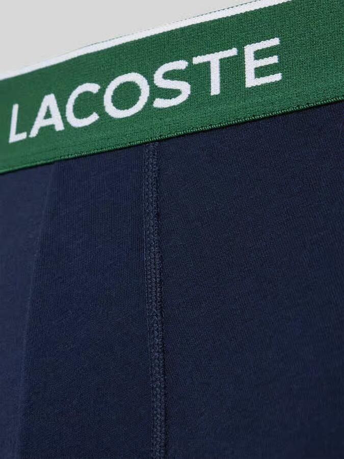 Lacoste Boxershort met elastische band met label in een set van 3 stuks - Foto 2