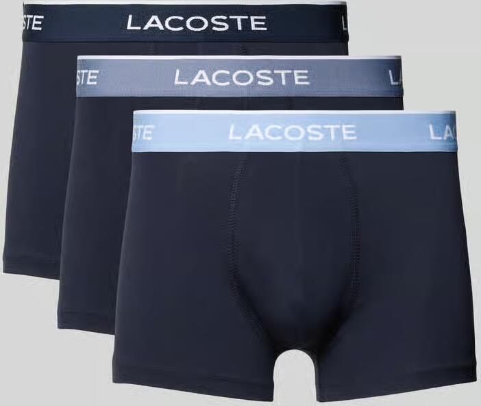 Lacoste Boxershort van katoenmix in set van 3 - Foto 2