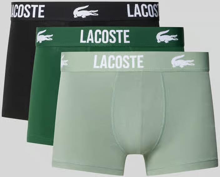 Lacoste Boxershort van katoenmix in set van 3 - Foto 2