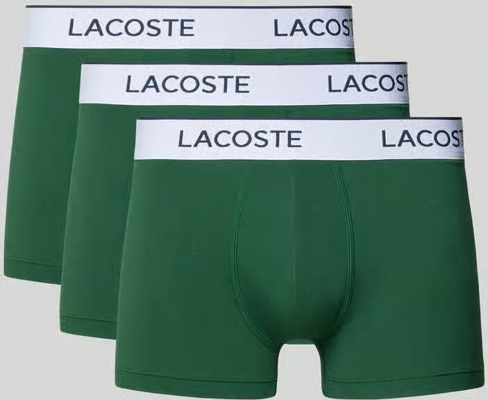Lacoste Boxershort van katoenmix in set van 3
