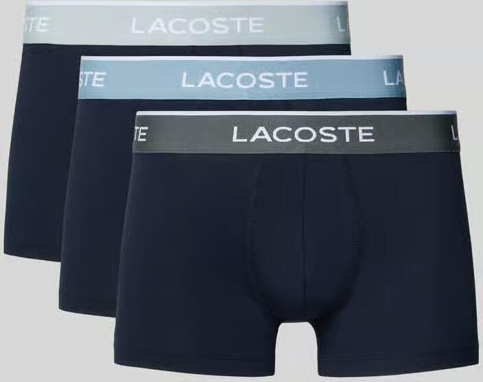 Lacoste Boxershort van katoenmix in set van 3