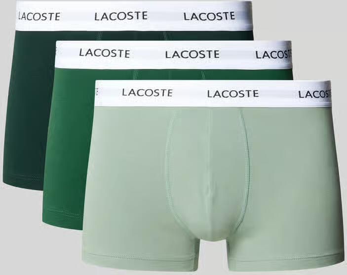 Lacoste Boxershort van katoenmix in set van 3