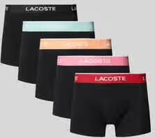 Lacoste Boxershort met elastische band met label in een set van 5 stuks - Foto 3
