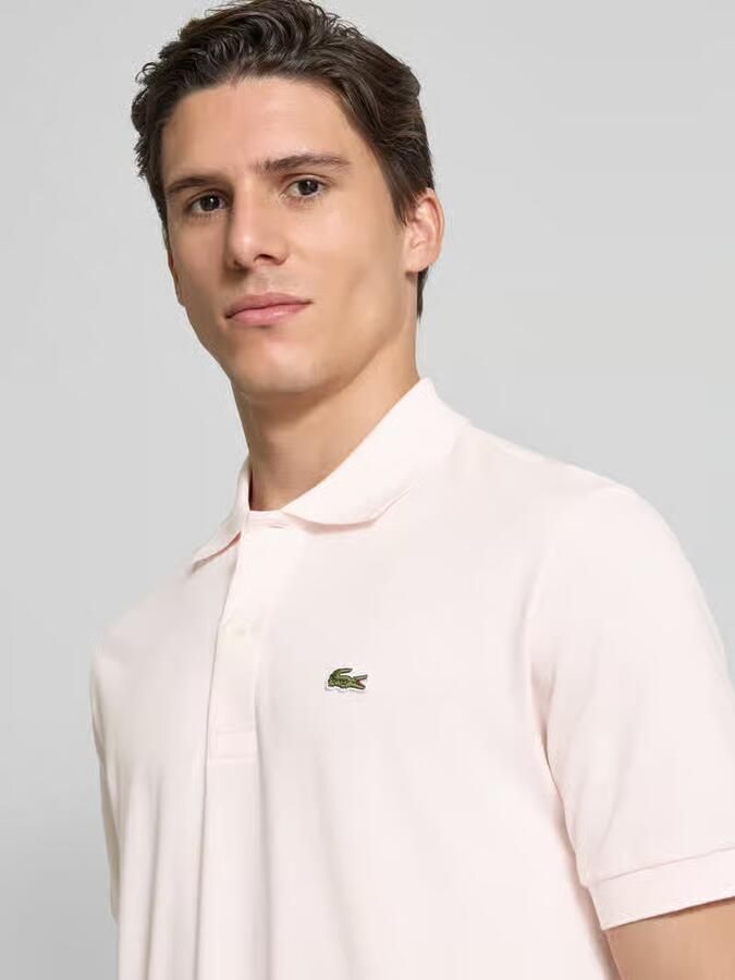 Lacoste Classic fit poloshirt met labelbadge - Foto 2
