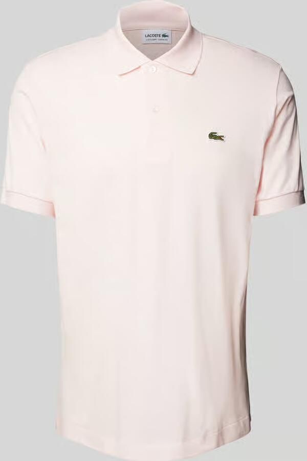 Lacoste Classic fit poloshirt met labelbadge