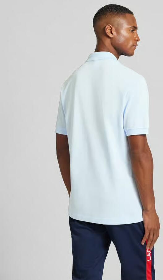 Lacoste Classic fit poloshirt met labelbadge - Foto 3