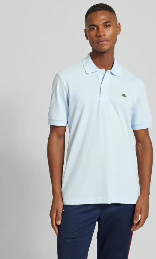 Lacoste Classic fit poloshirt met labelbadge - Foto 2