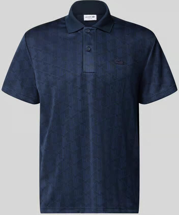 Lacoste classic fit poloshirt met logodetail