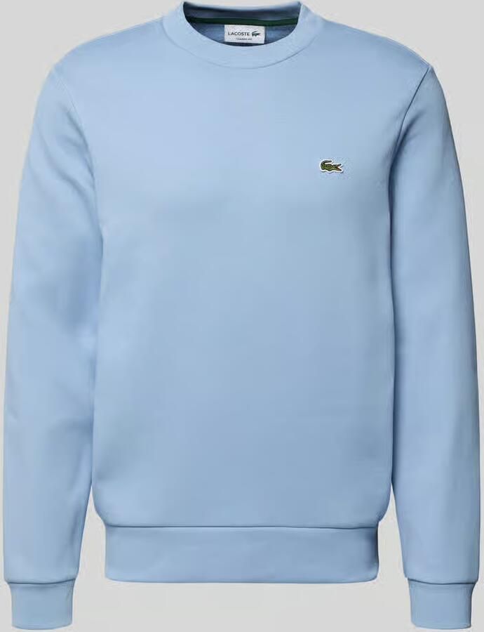 Lacoste Classic fit sweatshirt van katoenmix
