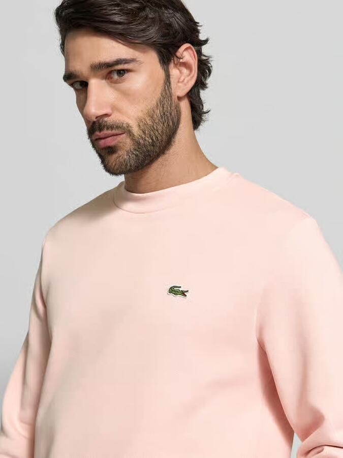 Lacoste Classic fit sweatshirt van katoenmix - Foto 2
