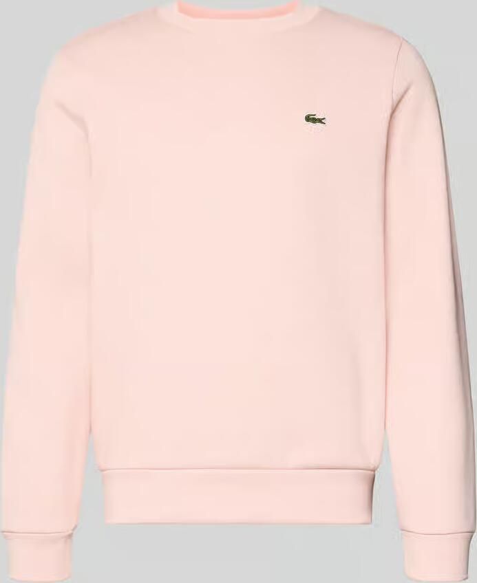 Lacoste Classic fit sweatshirt van katoenmix
