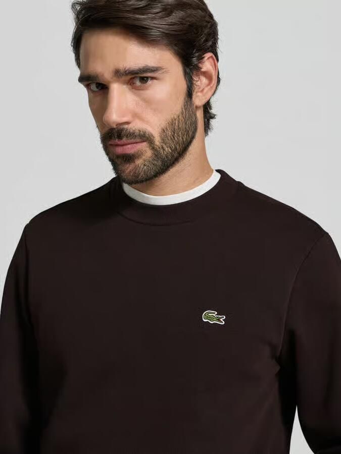 Lacoste Classic fit sweatshirt van katoenmix - Foto 2