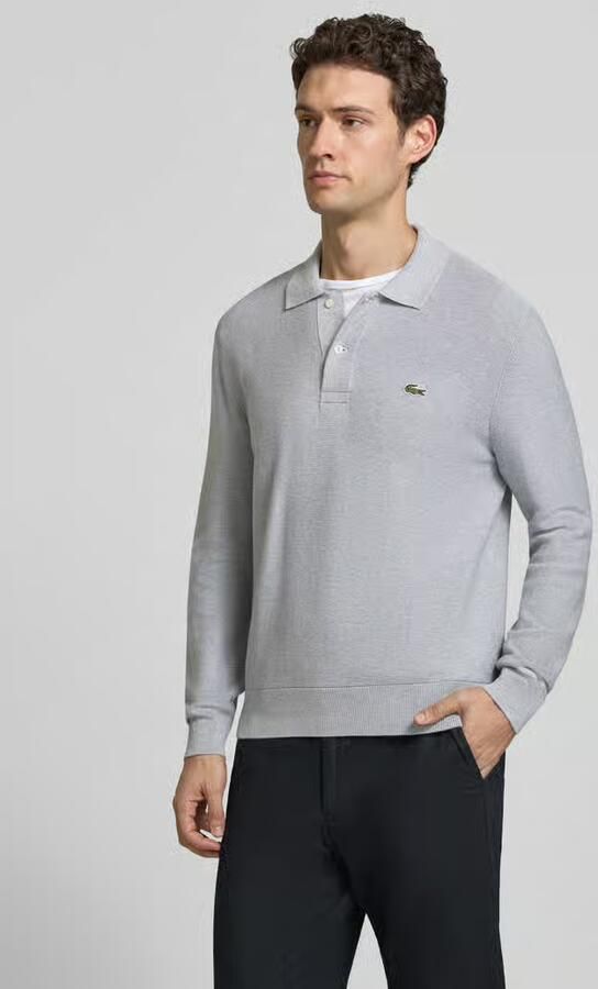 Lacoste klassiek fit poloshirt van puur katoen - Foto 2