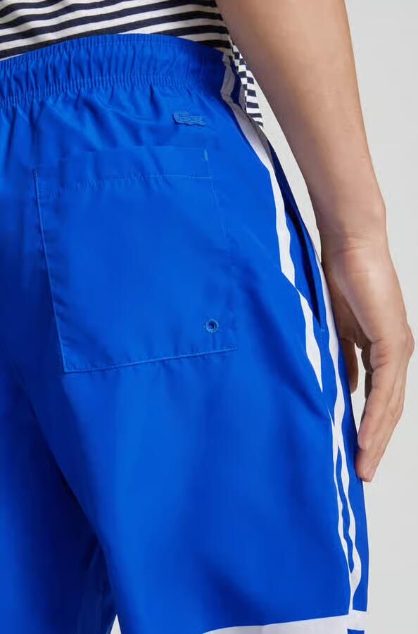 Lacoste Korte broek met labelprint