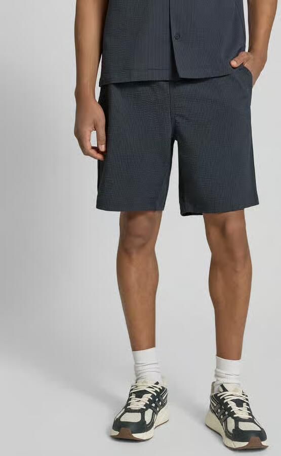 Lacoste loose fit short van katoenmix - Foto 4