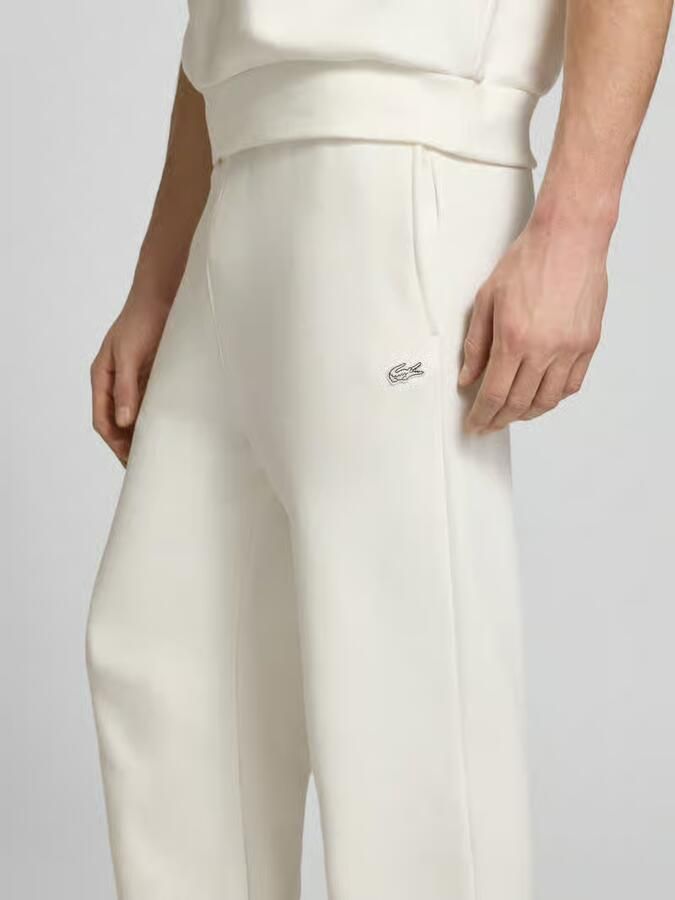 Lacoste Loose fit Sweatpants van puur katoen