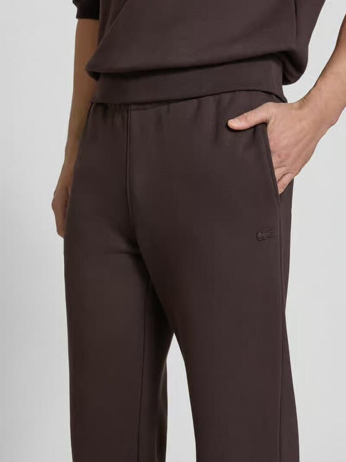 Lacoste Loose fit Sweatpants van puur katoen