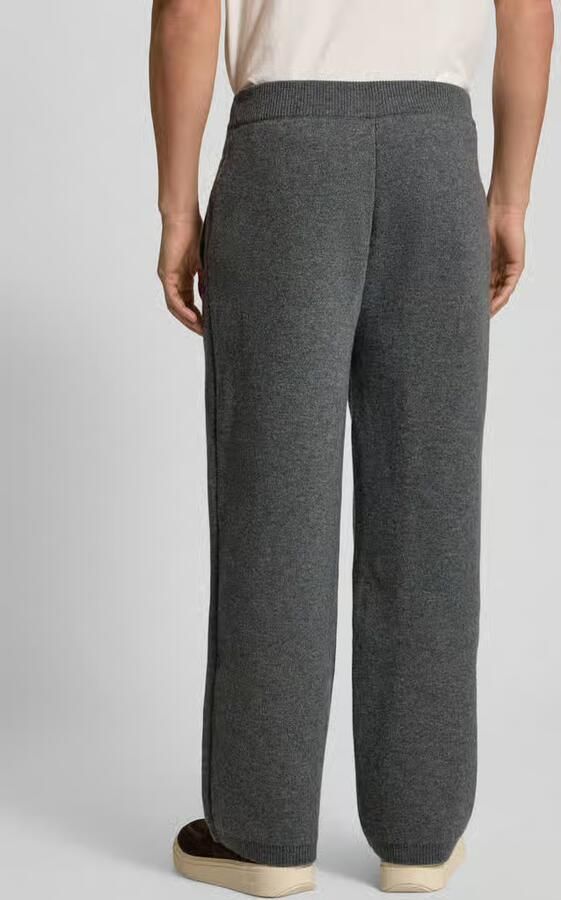 Lacoste Loose fit sweatpants van wolmix