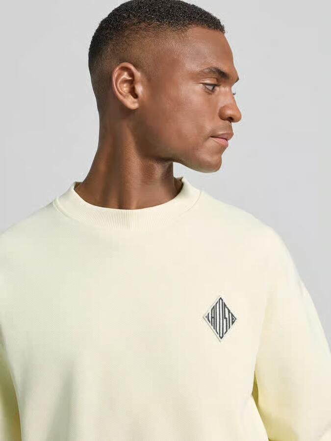 Lacoste Loose fit sweatshirt van katoenmix - Foto 2