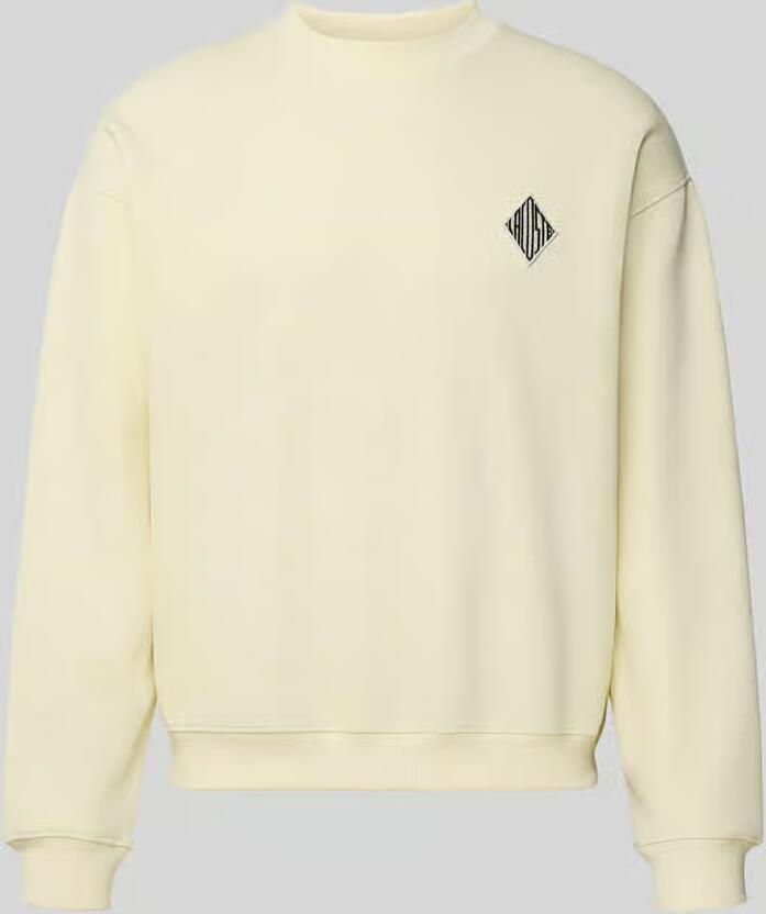 Lacoste Loose fit sweatshirt van katoenmix