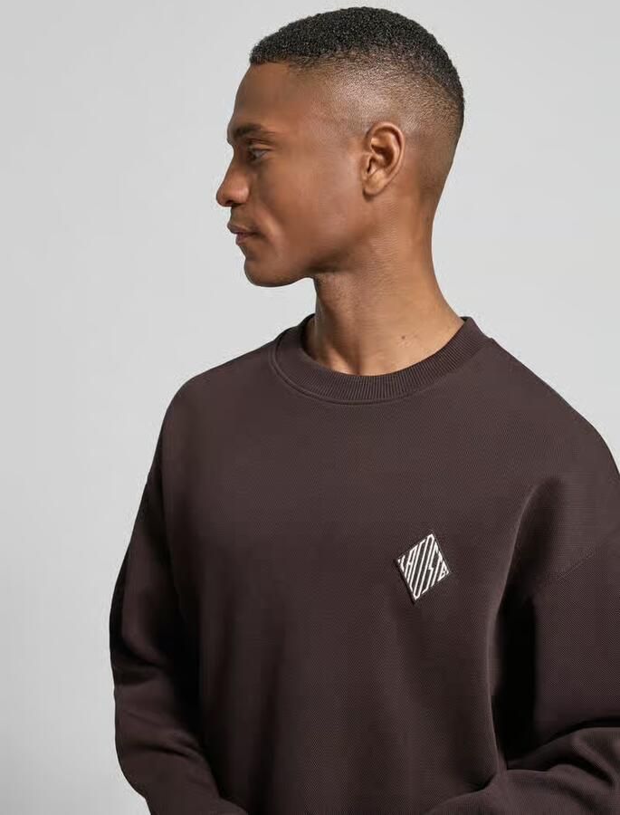 Lacoste Loose fit sweatshirt van katoenmix - Foto 2