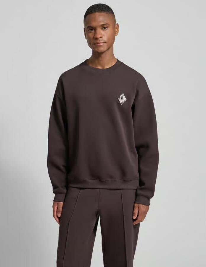 Lacoste Loose fit sweatshirt van katoenmix - Foto 2