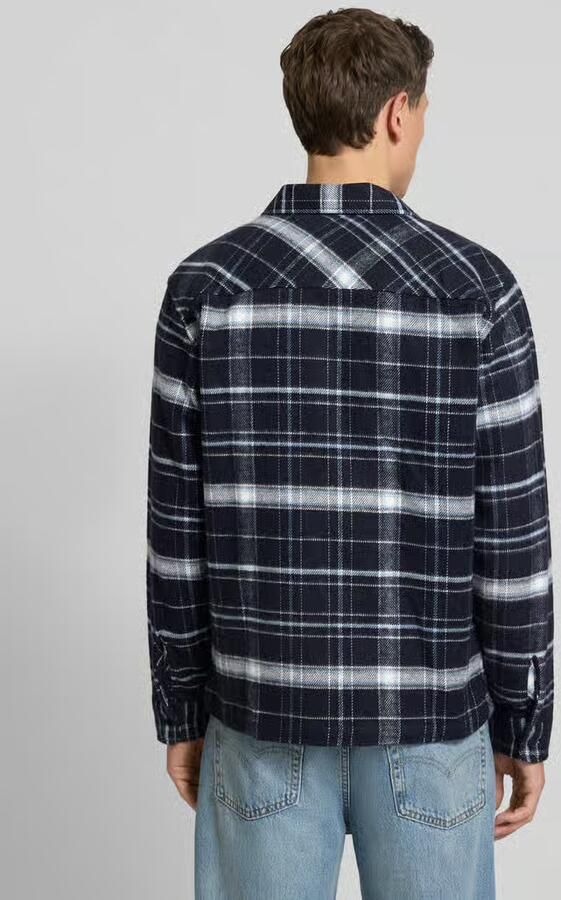 Lacoste Oversized overhemdjack van puur katoen model '6CG'