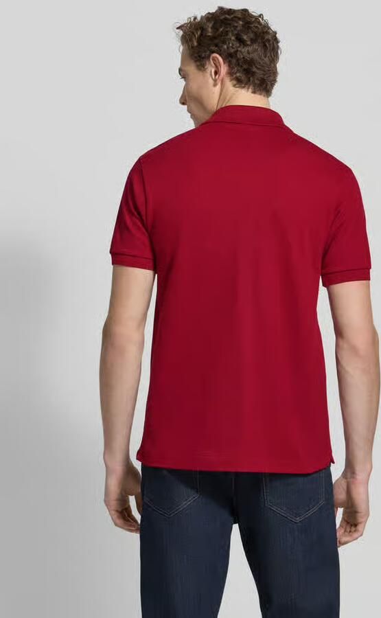 Lacoste Klassieke Katoenen Polo met Moeder van Parel Knopen Red Heren - Foto 9