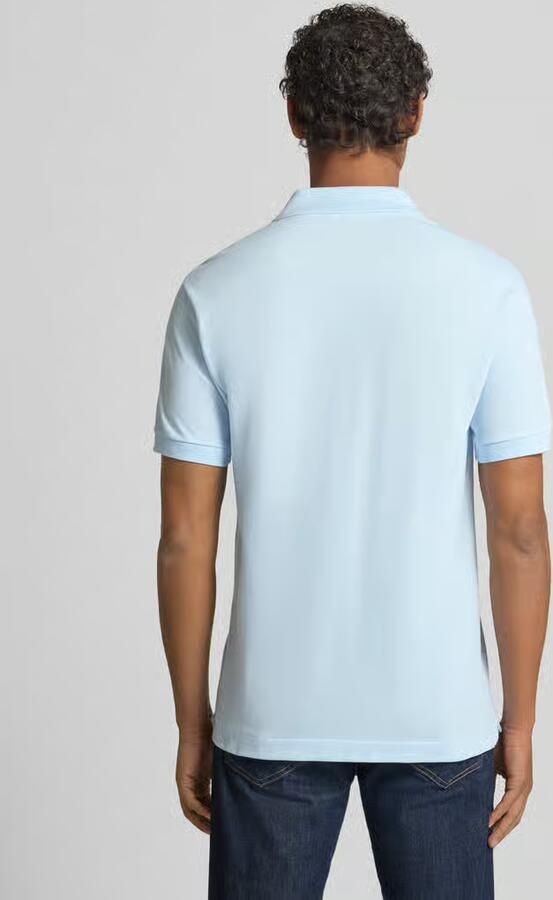 LACOSTE Heren Polo's & T-shirts Regular Fit Cotton Blend Polo Shirt Lichtblauw - Foto 20