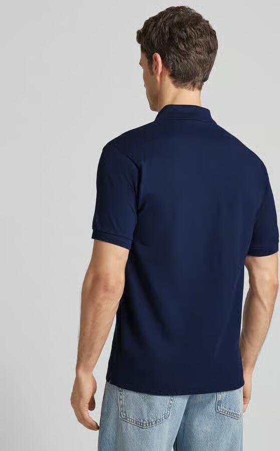 LACOSTE Heren Polo's & T-shirts 1hp2 Men Long Sleeved Best Polo Donkerblauw - Foto 19