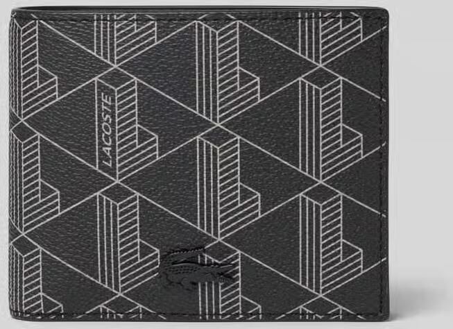 Lacoste Portemonnee met labeldetail model 'BILLFOLD' - Foto 3
